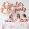 Retro Blush Pink Balloons,50 Pcs 12In Light Dusty Pink White Beige Champagne Gold Balloons for Princess Girls Birthday Bridal Shower Wedding and Valentine's Day Party Decorations